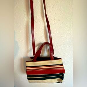Vintage Amanda Smith Striped Bag